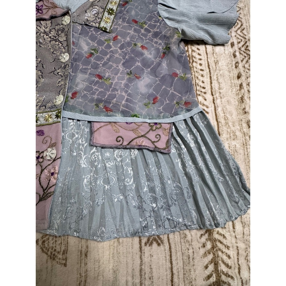 Vintage Spencer Alexis Patchwork Button Down Size… - image 5